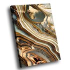 Quadro Abstrato Dourado Textura  Pequeno 60x40