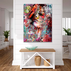 Quadro Abstrato Grafite