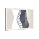 Quadro Abstrato Linhas -- Br Artes