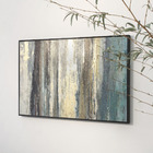 Quadro Abstrato Para Sala - Modelo Santorini 80x120