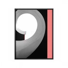 Quadro Abstrato Sem Vidro 32x42cm Belchior