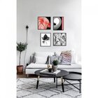 Quadro Abstrato Sem Vidro 32x42cm Belchior