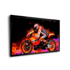 Quadro Acelerando A Ritmo De Fogo -- Br Artes