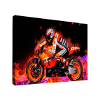 Quadro Acelerando A Ritmo De Fogo -- Br Artes