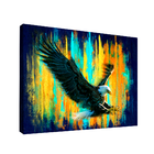 Quadro Águia No Azul -- Br Artes Médio 84x54