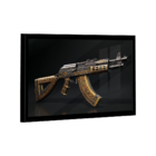 Quadro Ak-47 Variação -- Br Artes