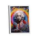 Quadro Albert Einstein Colorido -- Br Artes