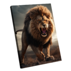 Quadro Angry Lion -- Br Artes