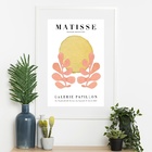 Quadro Aquarela Matisse  - 60x48cm Moldura Branca