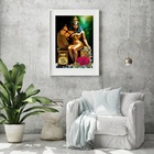 Quadro Arquétipo Cleópatra - 60x48cm Moldura:madeira Preta