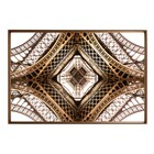 Quadro Arquitetura Bronze com Vidro 120x80cm Arte Própria