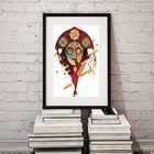 Quadro Arte Cangaceiro - 60x48cm Moldura:madeira Branca