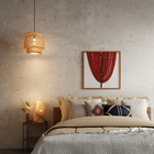 Quadro Arte Manual Adornos Laranja com Vidro 80x80cm Arte Própria