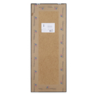 Quadro Arte Manual Origami Asa Esquerda Cinza com Vidro 100x40cm Arte Própria