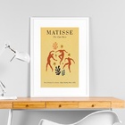 Quadro Arte Matisse Kraft - 60x48cm Moldura Preta