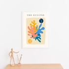 Quadro Arte Matisse - The Eclipse 33x24cm - Com Vidro Moldura