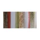 Quadro Artesanal Abstrato Marrom 60x130 Cm