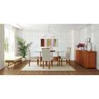 Quadro Artesanal Abstrato Marrom 60x130 Cm