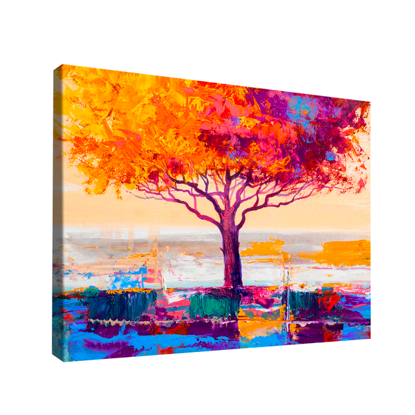 Quadro Árvore Colorida -- Br Artes