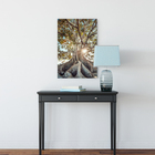 Quadro Árvore Da Vida Com Raízes Expostas Paisagem Decorativa