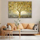 Quadro Árvore Dourada