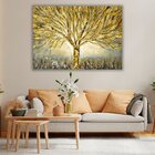 Quadro Árvore Dourada