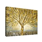 Quadro Árvore Dourada