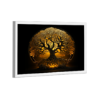 Quadro Árvore Raízes Gold -- Br Artes