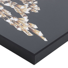 Quadro Asa Direita Preto com Vidro 70x100cm Arte Própria