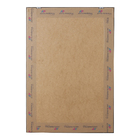 Quadro Asa Esquerda Preto com Vidro 70x100cm Arte Própria