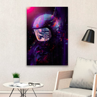 Quadro Astronauta Abstrato Pequeno 60x40