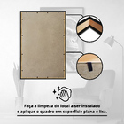 Quadro Astronauta Macaco Moldura Cx Alta 40x60cm - Moldura Ma