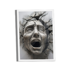 Quadro Aterrorizado 3d -- Br Artes