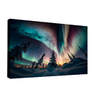 Quadro Aurora Boreal -- Br Artes Grande 118x78
