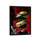 Quadro Ayrton Senna -- Br Artes