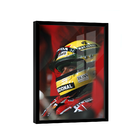 Quadro Ayrton Senna -- Br Artes