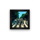 Quadro Azulejo Com Moldura Beatles Abbey Road