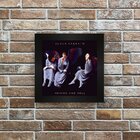 Quadro Azulejo Com Moldura Black Sabbath Heaven And Hell