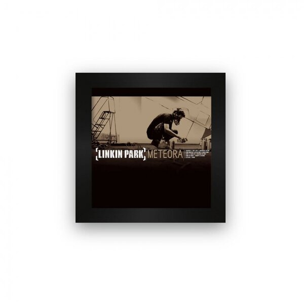 Quadro Azulejo Com Moldura Linkin Park Meteora