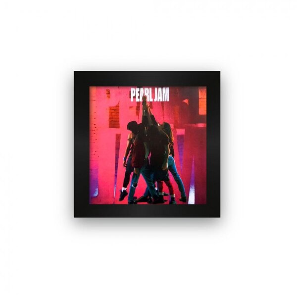 Quadro Azulejo Com Moldura Pearl Jam Ten