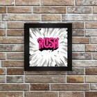 Quadro Azulejo Com Moldura Rush 1974