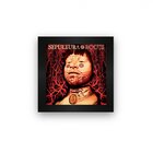 Quadro Azulejo Com Moldura Sepultura Roots