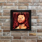 Quadro Azulejo Com Moldura Sepultura Roots