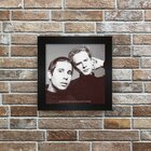 Quadro Azulejo Com Moldura Simon And Garfunkel Bookends