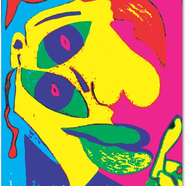 Quadro Baiano Web Great Cor:sem Moldura