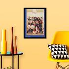 Quadro Banda Signal Twice 24x18cm - Com Vidro Moldura:madeira