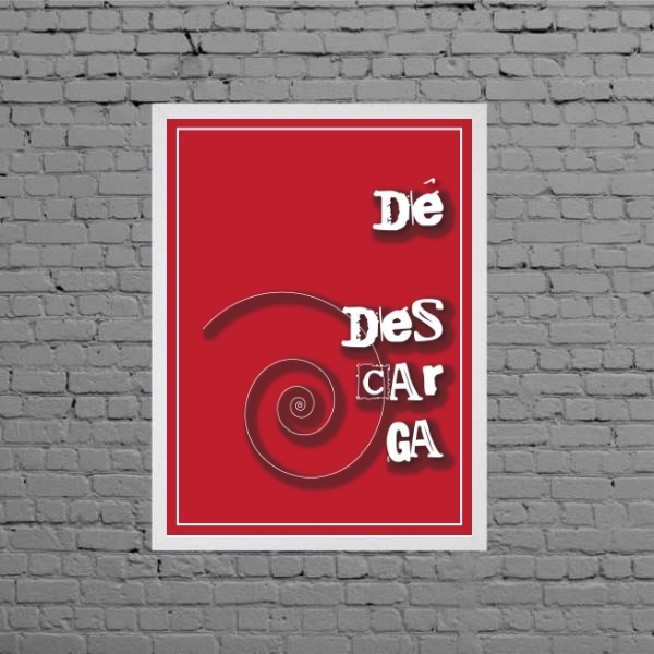 Quadro Banheiro Dê Descarga 24x18cm Moldura:madeira Preta