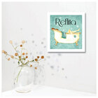 Quadro Banheiro Reflita