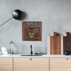 Quadro Bar Caipirinha - Marrom