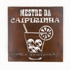 Quadro Bar Caipirinha - Preto